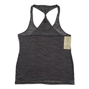 The Balance Collection By Marika Womens Grey Tank Top Size S